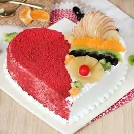 Red Fruity Cake